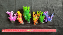 Load image into Gallery viewer, PremiumArtificial AquariumPlantPackage for Fish Tank, Small COLOR 6 pack