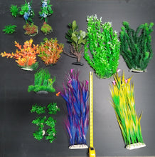 Load image into Gallery viewer, Premium Artificial Aquarium Plant Package for Fish Tank, THE MEG PLANT PACK