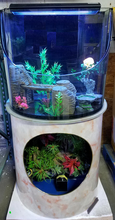 Load image into Gallery viewer, RARE AQUARIUM ITEM, CANYON VIEW EXTEND HALF CYLINDER 25 gallon.