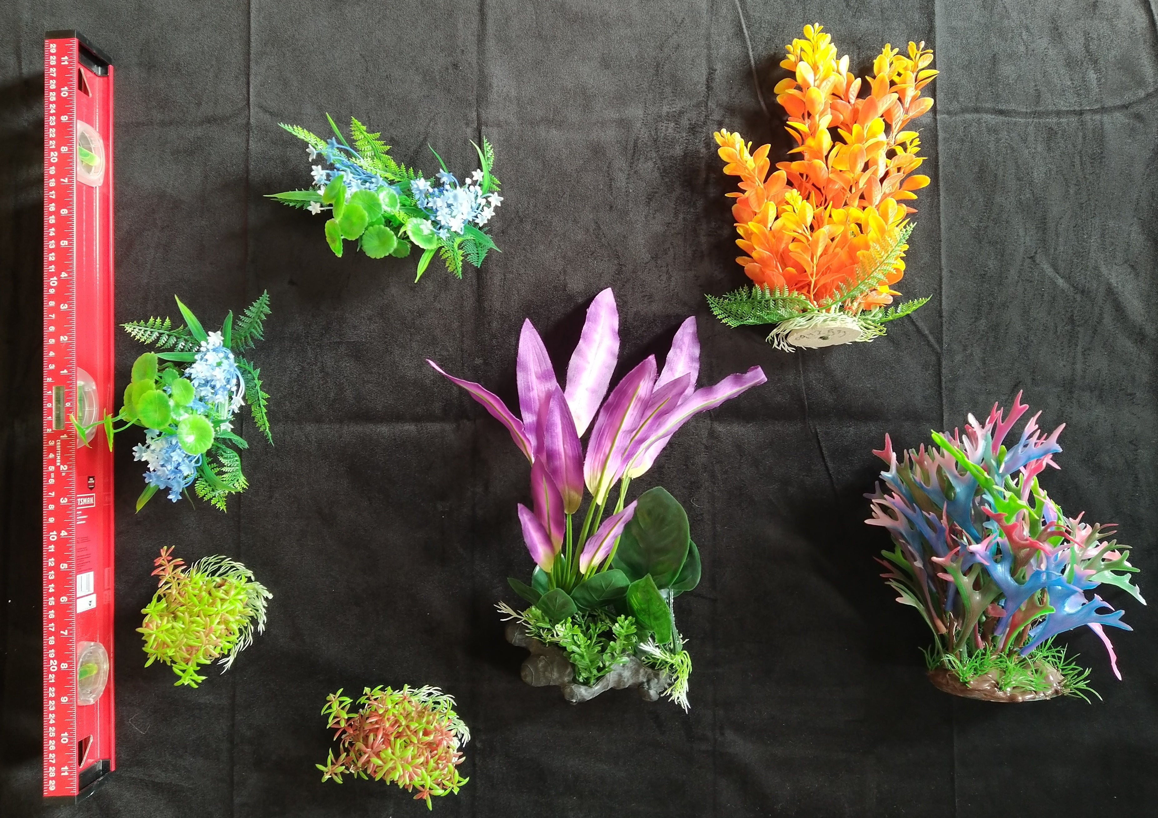 Premium Artificial Aquarium Plant Package for Fish Tank, COLOR HEAVEN –  Northeast Aquariums LLC