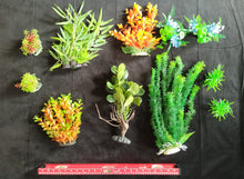 Load image into Gallery viewer, Premium Artificial Aquarium Plant Package for Fish Tank, Small Garden