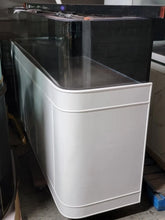 Load image into Gallery viewer, 150 Gallon 8FT Glass Shallow Rimless Frag Tank, Real Wood, Overflow & Custom Lid