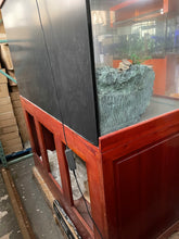 Load image into Gallery viewer, SOLID WOOD 160 Gallon Ultraclear Starphire Glass Reef-Ready Aquarium in Premium Cherry Solid Wood Furniture