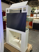 Load image into Gallery viewer, 70 gallon GLASS bow front aquarium fish tank set display model