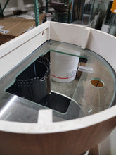 Load image into Gallery viewer, 60g Half Round Glass Reef-Ready Aquarium Fish Tank with Stand and Canopy Flush Design
