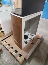 Load image into Gallery viewer, 60g Half Round Glass Reef-Ready Aquarium Fish Tank with Stand and Canopy Flush Design
