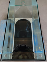 Load image into Gallery viewer, 120 Gallon U-Shape Bullnose Peninsula Divider Glass Aquarium Reef-Ready in Rose Cherry Real Wood Furniture
