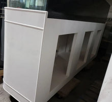 Load image into Gallery viewer, 150 Gallon 8FT Glass Shallow Rimless Frag Tank, Real Wood, Overflow &amp; Custom Lid
