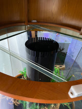 Load image into Gallery viewer, WARRANTY INCLUDED! 100 gallon glass cylinder round aquarium for sale w/ stand and canopy
