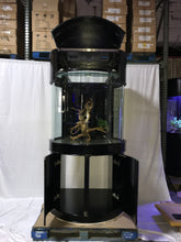 Load image into Gallery viewer, WARRANTY INCLUDED! 160 gallon GLASS round cylinder wall aquarium fish tank set NEW!
