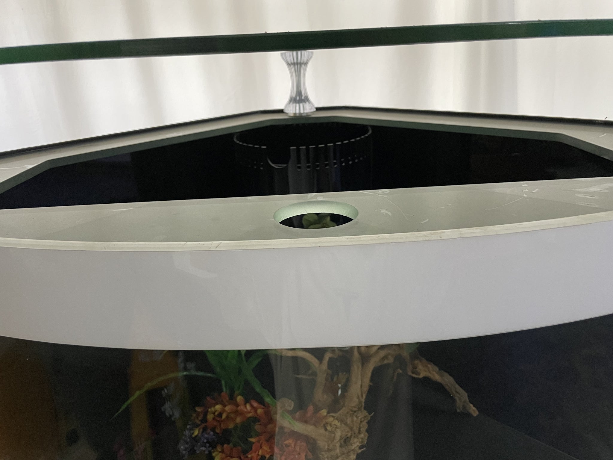 WARRANTY INCLUDED! 90 gallon GLASS round cylinder wall aquarium tank –  Northeast Aquariums LLC